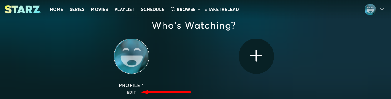 Can You Share STARZ Account